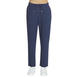 Spodnie sportowe damskie Slip-Ins: GO Walk Uptown Pant. Niebieskie spodnie dresowe Skechers, xl, bez wzorów, z nylonu, trekkingowe. Za 199.99 zł.