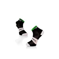 Krótkie skarpetki rowerowe Skinlife Czarno-Białe. Białe skarpety TRY TO FLY, bez wzorów. W wyprzedaży za 58.09 zł.