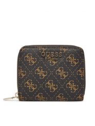 Guess Mały Portfel Damski SWQE85 00137 Brązowy. Brązowe portfele Guess, z aplikacjami, ze skóry. Za 129.99 zł.