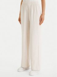 Tommy Hilfiger Spodnie dresowe UW0UW06180 Beżowy Wide Leg. Brązowe spodnie dresowe TOMMY HILFIGER, xs, bez wzorów, z bawełny. Za 289.99 zł.