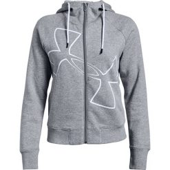 Bluza funkcyjna w kolorze jasnoszarym. Szare bluzy Under Armour, xs, bez wzorów, bez kaptura. W wyprzedaży za 129.95 zł.