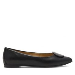 Baleriny Sergio Bardi. Czarne baleriny Sergio Bardi, bez wzorów, bez obcasa. Za 249.99 zł.