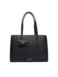 Nine West Torebka C-TANANA-KY253 Czarny. Czarne torebki klasyczne Nine West, bez wzorów, z materiału, bez dodatków. Za 289.99 zł.