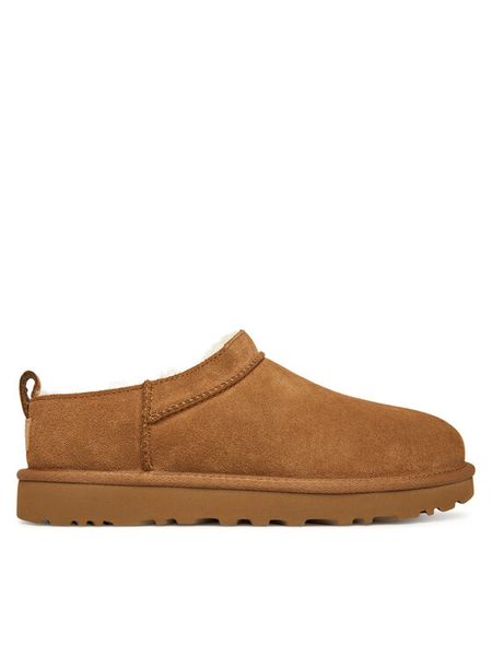 Ugg Śniegowce W Classic Micro 1173891 Brązowy. Brązowe trapery i śniegowce UGG, ze skóry. Za 649.99 zł.