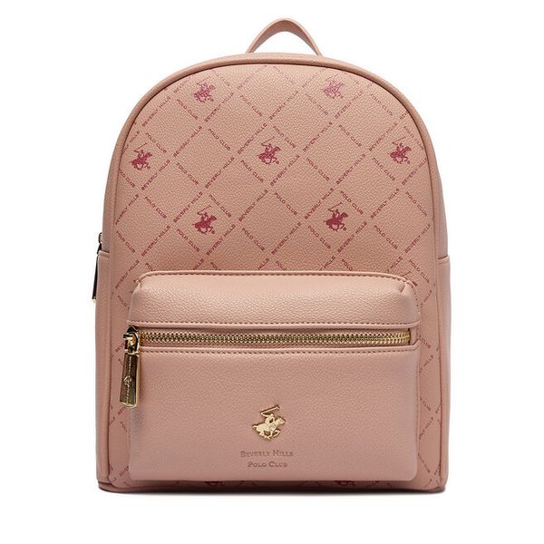 Plecak Beverly Hills Polo Club. Brązowe plecaki Beverly Hills Polo Club, bez wzorów. Za 219.99 zł.