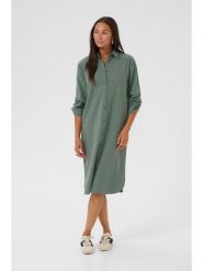 Kaffe Sukienka w kolorze khaki rozmiar: 44. Brązowe sukienki Kaffe, na co dzień, bez wzorów, z bawełny, bez kołnierzyka, bez ramiączek, midi, proste. Za 86.99 zł.