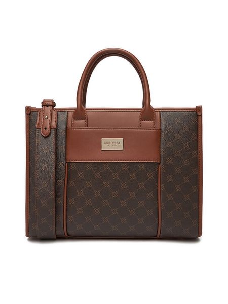 Nine West Torebka EO-KENTUCKY-LDA8168 Brązowy. Brązowe torebki klasyczne Nine West, bez wzorów, z materiału, bez dodatków. Za 369.99 zł.