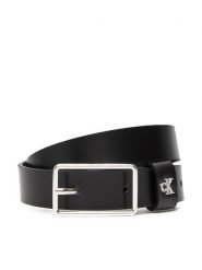Calvin Klein Pasek Damski LV04F7050G Czarny. Czarne paski Calvin Klein, bez wzorów, ze skóry. Za 219.99 zł.