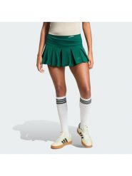 Adidas Spódnica plisowana Seasonal Essentials Colorpop KC3939 Zielony Loose Fit. Zielone spódnice Adidas, m, bez wzorów, z bawełny, plisowane. Za 178.99 zł.