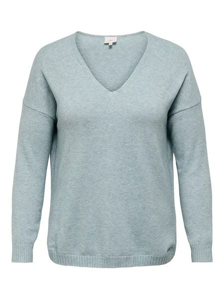 ONLY Sweter w kolorze błękitnym rozmiar: XL-54. Niebieskie swetry Only, xl, bez wzorów, bez ramiączek. Za 74.28 zł.