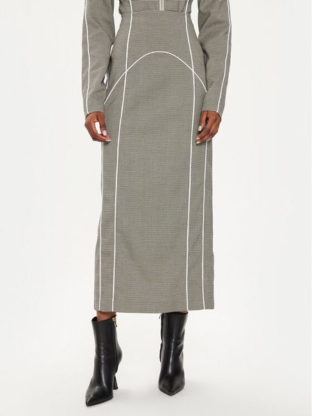 Gestuz Spódnica maxi Pippa 10908667 Szary Slim Fit. Szare spódnice Gestuz, bez wzorów, z syntetyku, maxi. Za 759.99 zł.