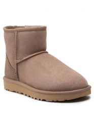 Ugg Śniegowce W Classic Mini II 1016222 Brązowy. Brązowe trapery i śniegowce UGG, ze skóry. Za 849.99 zł.
