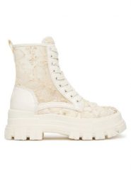 Buffalo Trapery 1622695 Biały. Białe trapery i śniegowce Buffalo, z materiału. Za 599.99 zł.