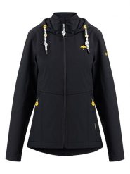 Schmuddelwedda Kurtka przeciwdeszczowa w kolorze czarnym rozmiar: M. Czarne kurtki sportowe Schmuddelwedda, m, bez wzorów, bez kaptura, outdoorowe. Za 338.45 zł.