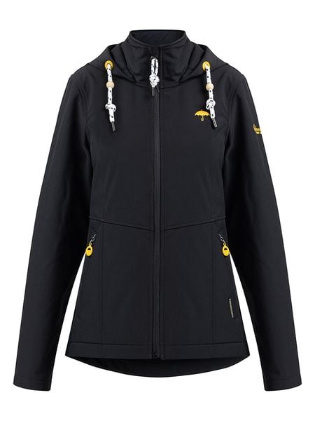 Schmuddelwedda Kurtka przeciwdeszczowa w kolorze czarnym rozmiar: M. Czarne kurtki sportowe Schmuddelwedda, m, bez wzorów, bez kaptura, outdoorowe. Za 227.31 zł.