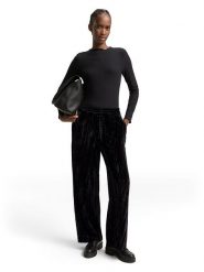 Tom Tailor Spodnie w kolorze czarnym rozmiar: L. Czarne spodnie materiałowe Tom Tailor, l, bez wzorów, z materiału. Za 100.99 zł.