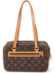 Louis Vuitton Torebka "Cite" w kolorze brązowym - 26 x 12 x 12 cm rozmiar: onesize. Brązowe torby na ramię Louis Vuitton, bez wzorów, z materiału, na ramię, bez dodatków. Za 3,601.99 zł.