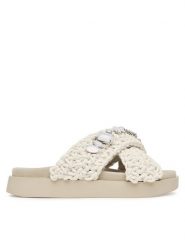 Inuikii Klapki Woven Stones 1004.003.0073 Biały. Białe klapki Inuikii, bez wzorów, z materiału, bez obcasa. Za 899.99 zł.