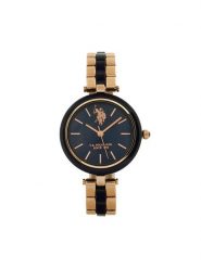 U.S. Polo Assn. Zegarek USP8360BL Różowe złoto. Czerwone, analogowe zegarki U.S. Polo Assn., metalowe. Za 469.99 zł.