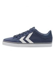 Hummel Sneakersy "Leisure LX-E" w kolorze granatowo-białym rozmiar: 39. Niebieskie trampki Hummel, bez wzorów, z materiału, bez zapięcia. Za 156.24 zł.
