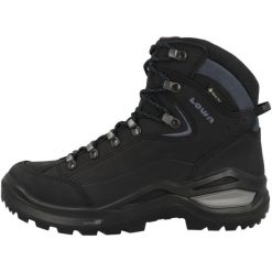 Buty trekkingowe damskie Lowa Renegade Evo Mid Gtx. Czarne trekkingi Lowa, z materiału, za kostkę. Za 978.70 zł.