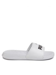 Puma Klapki Popcat 20 372279 02 Biały. Białe obuwie sportowe Puma, ze skóry, bez zapięcia. Za 149.99 zł.
