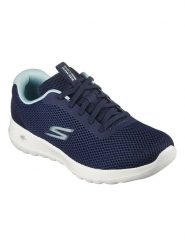 Skechers Sneakersy w kolorze granatowym rozmiar: 43. Niebieskie trampki Skechers, bez wzorów, bez zapięcia. Za 211.45 zł.
