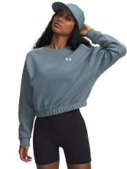 Under Armour Bluza polarowa w kolorze szaroniebieskim rozmiar: M. Niebieskie bluzy Under Armour, m, bez wzorów, z polaru, bez kaptura. Za 152.98 zł.