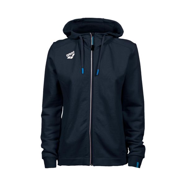Bluza damska Arena Team Hooded Jacket Panel z kapturem. Niebieskie bluzy Arena, xl, bez wzorów, z polaru, z kapturem. Za 375.50 zł.