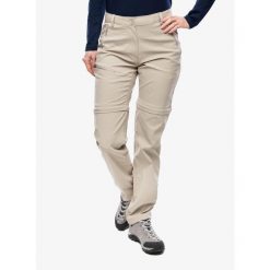 Spodnie turystyczne damskie Craghoppers NosiLife Pro Convertible Trouser III. Brązowe spodnie sportowe Craghoppers, s, bez wzorów, trekkingowe. Za 547.50 zł.