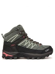 CMP Trekkingi Rigel Mid 3Q12946 Szary. Szare trekkingi CMP, ze skóry, trekkingowe. Za 529.99 zł.