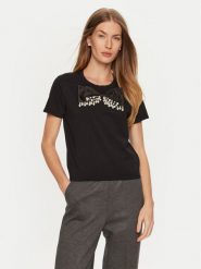 ViCOLO T-Shirt RS0042 Czarny Regular Fit. Czarne t-shirty ViCOLO, bez wzorów, z bawełny, bez kołnierzyka, bez ramiączek. Za 139.99 zł.
