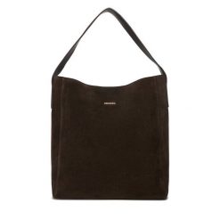 Torebka Gino Rossi. Brązowe torebki klasyczne Gino Rossi, bez wzorów, bez dodatków. Za 319.99 zł.