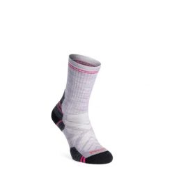 Skarpety turystyczne damskie Smartwool Hike Targeted Cushion Crew Socks. Fioletowe skarpety Smartwool, bez wzorów. Za 114.50 zł.