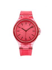 DKNY Zegarek Chambers NY6643 Różowy. Czerwone, analogowe zegarki DKNY. Za 349.99 zł.