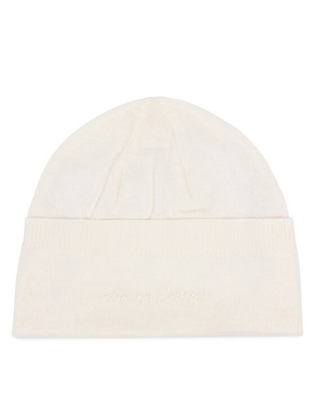 Armani Exchange Czapka XW001441 AF11896 U1003 Biały. Białe czapki Armani Exchange, bez wzorów, z wełny. Za 264.99 zł.