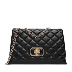 Torebka Nine West. Czarne torebki klasyczne Nine West, bez wzorów, bez dodatków. Za 199.99 zł.