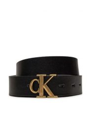 Calvin Klein Jeans Pasek Damski Mono Pl Rev Lthr Belt K60K612288 Czarny. Czarne paski Calvin Klein Jeans, bez wzorów, z jeansu. Za 199.99 zł.