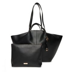 Torebka Aldo. Czarne shopper Aldo, bez wzorów, bez dodatków. Za 439.99 zł.