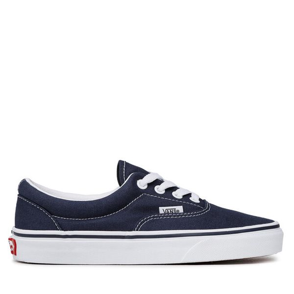 Tenisówki Vans. Niebieskie trampki Vans, bez wzorów, bez zapięcia. Za 169.99 zł.