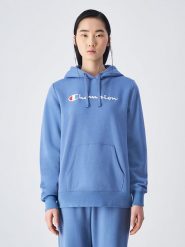 Champion Bluza w kolorze błękitnym rozmiar: L. Niebieskie bluzy Champion, l, bez wzorów, z kapturem. Za 164.95 zł.