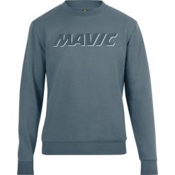 Bluza z logo Mavic Corporate. Niebieskie bluzy MAVIC, na lato, m, bez wzorów, z bawełny, bez kaptura. Za 291.50 zł.