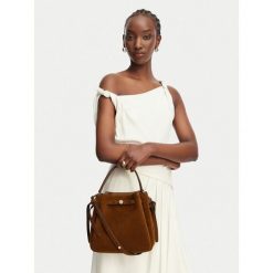 Torebka Tory Burch. Brązowe torebki klasyczne Tory Burch, bez wzorów, bez dodatków. Za 2,164.00 zł.
