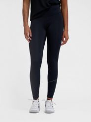 Damskie legginsy z kieszenią Hummel Court. Czarne legginsy Hummel, s, bez wzorów, z materiału. Za 217.50 zł.