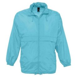 Wiatrówka Unisex Surf Dla Dorosłych. Fioletowe kurtki sportowe SOL'S, s, bez wzorów, bez kaptura, trekkingowe. Za 95.99 zł.
