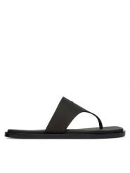 Calvin Klein Japonki Jelly Sandal Thong Mat Tran Tpu HW0HW02964 Czarny. Czarne klapki Calvin Klein, bez wzorów, z syntetyku, bez obcasa. Za 289.99 zł.