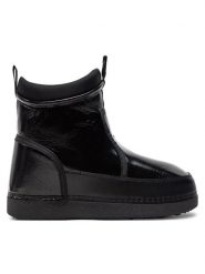 LOVE MOSCHINO Śniegowce JA24072G1LISD000 Czarny. Czarne trapery i śniegowce Love Moschino, ze skóry. Za 779.99 zł.