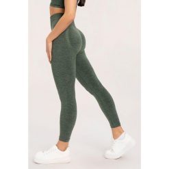 Legginsy fitness damskie Gym Glamour seamless push up. Zielone legginsy GYM GLAMOUR, xs, bez wzorów. Za 169.99 zł.