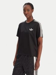 Adidas T-Shirt Firebird KD5574 Czarny Loose Fit. Czarne t-shirty Adidas, xs, bez wzorów, z syntetyku, bez kołnierzyka, bez ramiączek. Za 149.99 zł.
