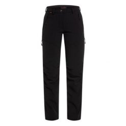 Spodnie softshell damskie Mammut Winter Hiking SO. Czarne spodnie narciarskie Mammut, xs, bez wzorów, z elastanu, trekkingowe. Za 772.00 zł.